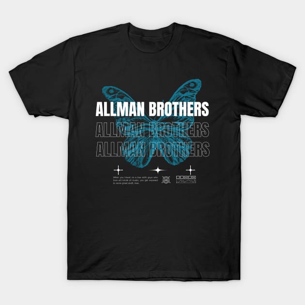 Allman Brothers // Butterfly T-Shirt by Saint Maxima